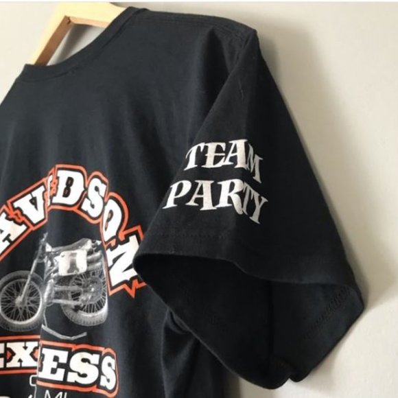 Davidson Express Bike Show Tee in Black size M Motorsports Biker Bikercore - Picture 3 of 5